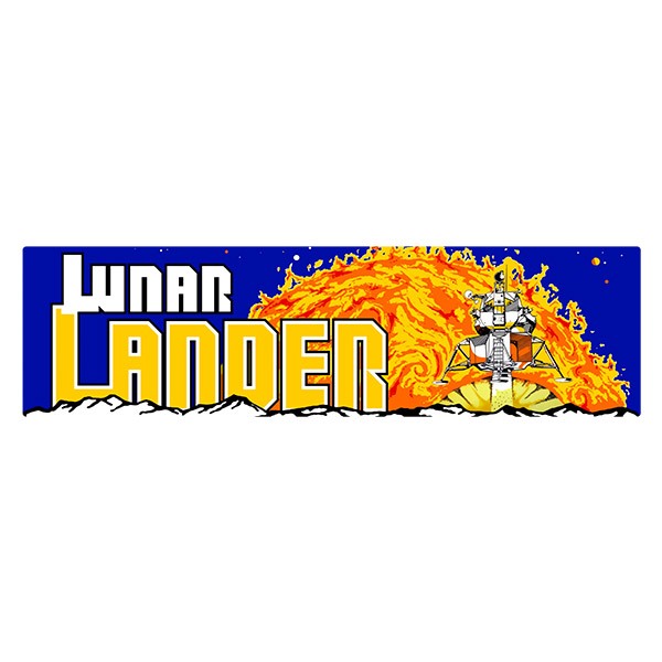 Adesivi per Auto e Moto: Lunar Lander