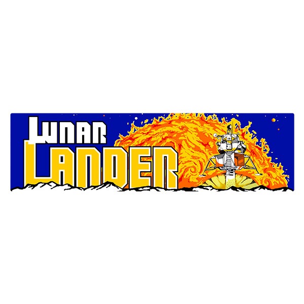 Adesivi per Auto e Moto: Lunar Lander