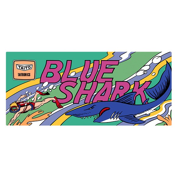 Adesivi per Auto e Moto: Blue Shark