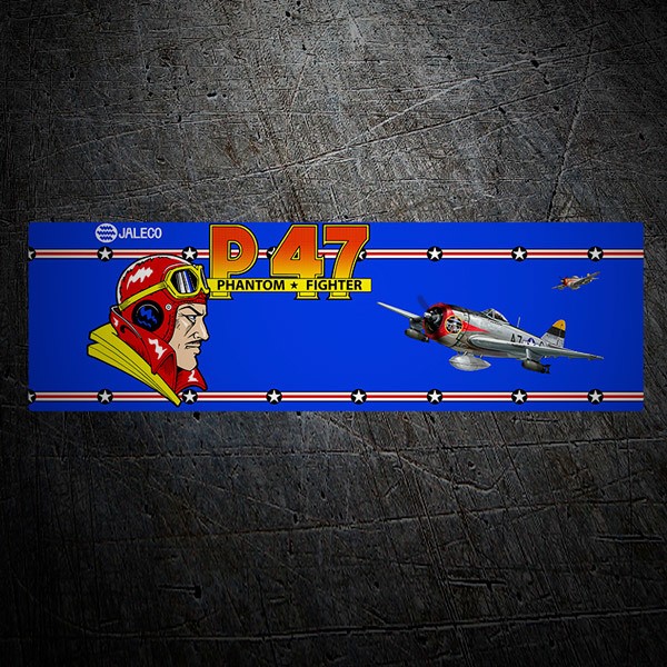 Adesivi per Auto e Moto: Phantom Fighter P-47