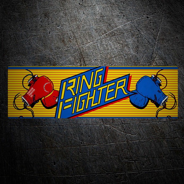 Adesivi per Auto e Moto: Ring Fighter