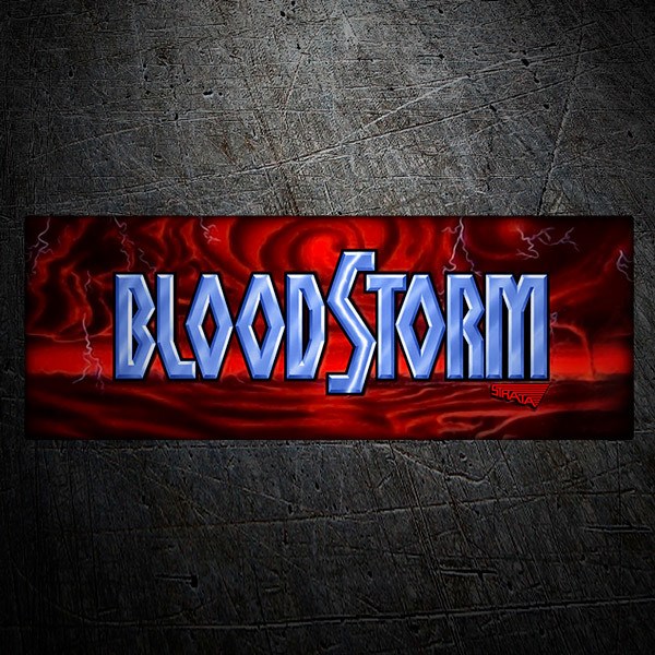 Adesivi per Auto e Moto: Blood Strorm