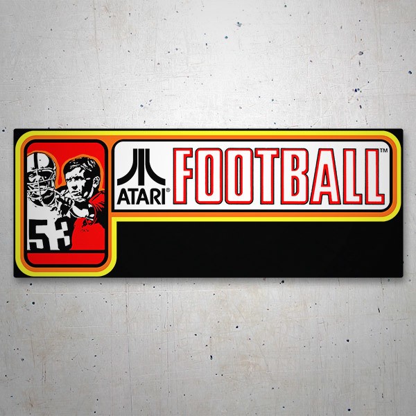 Adesivi per Auto e Moto: Atari Football