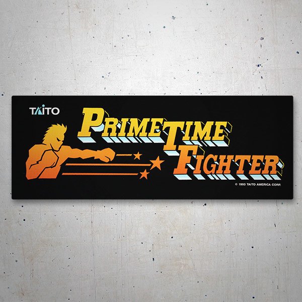 Adesivi per Auto e Moto: Prime Time Fighter