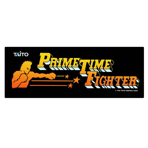 Adesivi per Auto e Moto: Prime Time Fighter