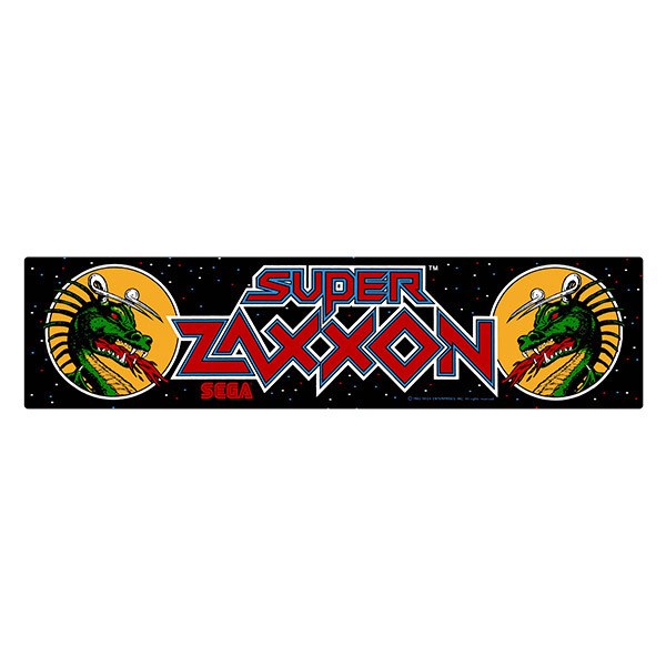 Adesivi per Auto e Moto: Super Zaxxon