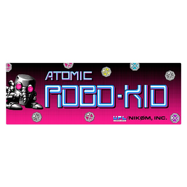 Adesivi per Auto e Moto: Atomic Robo-Kid