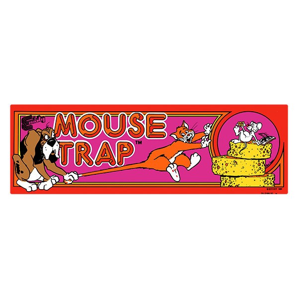 Adesivi per Auto e Moto: Mouse Trap