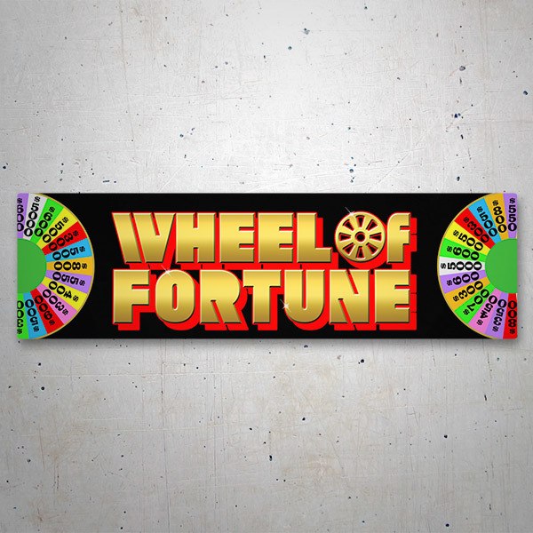 Adesivi per Auto e Moto: Wheel of Fortune