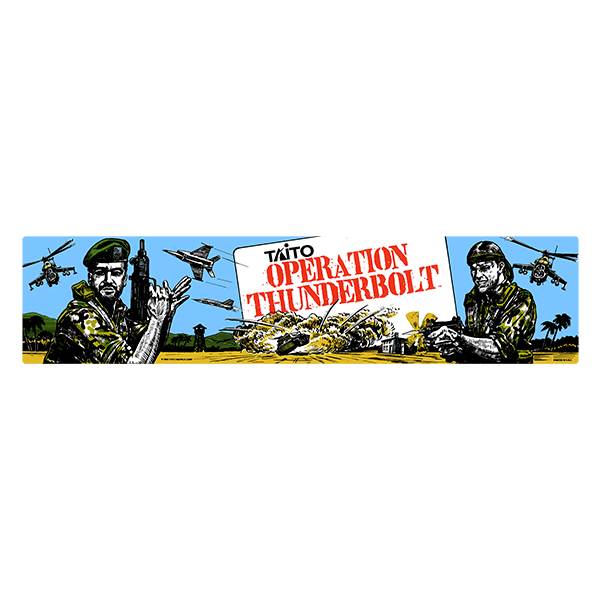 Adesivi per Auto e Moto: Operation Thunderbolt