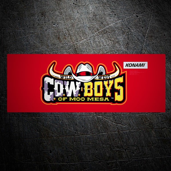Adesivi per Auto e Moto: Cowboys of Moo Mesa