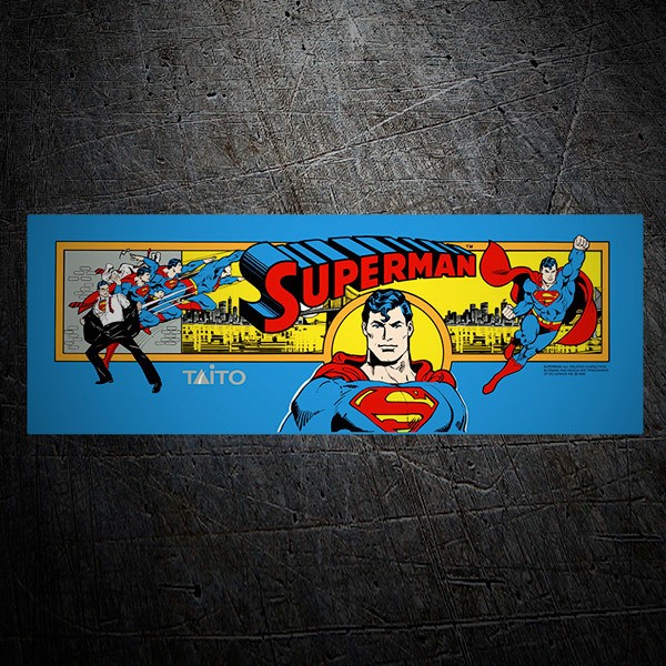 Adesivi per Auto e Moto: Superman Taito