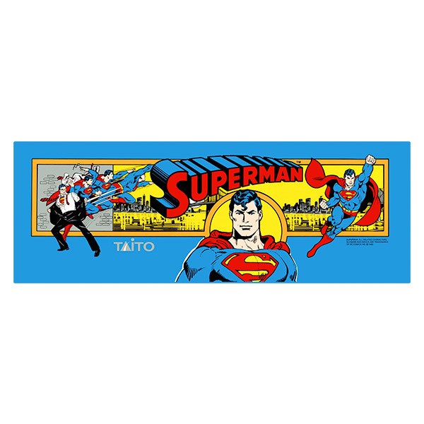 Adesivi per Auto e Moto: Superman Taito