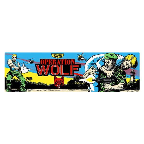 Adesivi per Auto e Moto: Operation Wolf