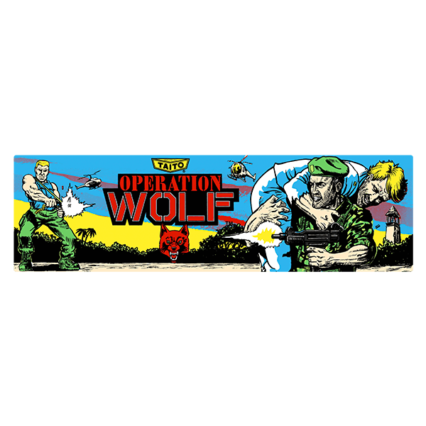 Adesivi per Auto e Moto: Operation Wolf