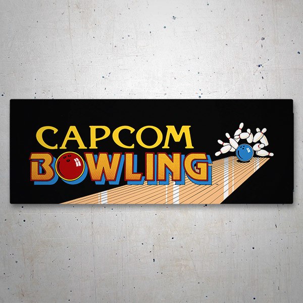 Adesivi per Auto e Moto: Capcom Bowling