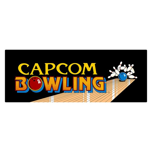 Adesivi per Auto e Moto: Capcom Bowling