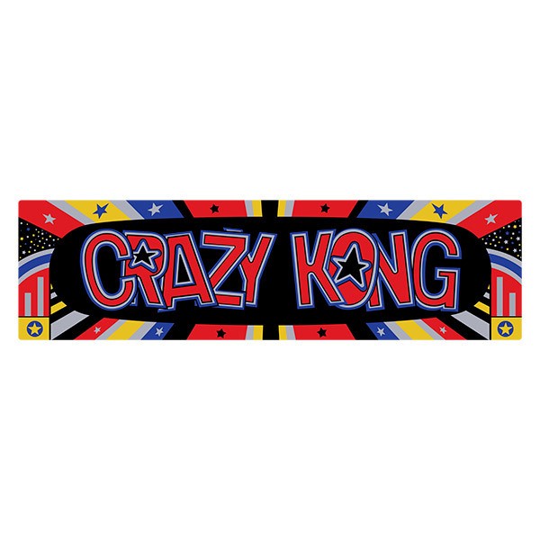 Adesivi per Auto e Moto: Crazy Kong