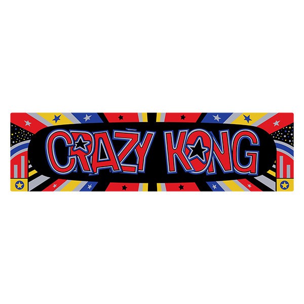 Adesivi per Auto e Moto: Crazy Kong