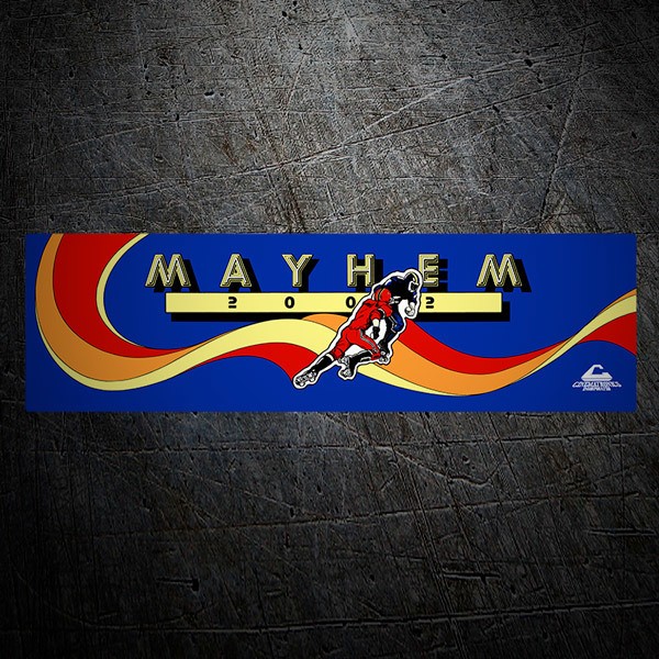 Adesivi per Auto e Moto: Mayhem 2002