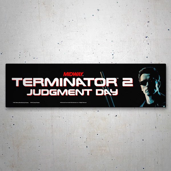 Adesivi per Auto e Moto: Terminator 2 Judgment Day