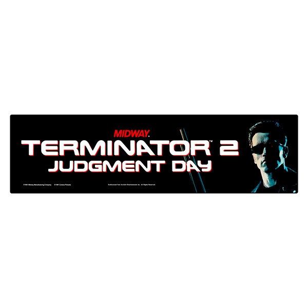 Adesivi per Auto e Moto: Terminator 2 Judgment Day