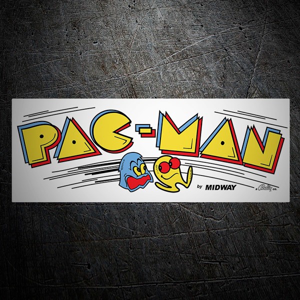 Adesivi per Auto e Moto: Pac-Man by Midway