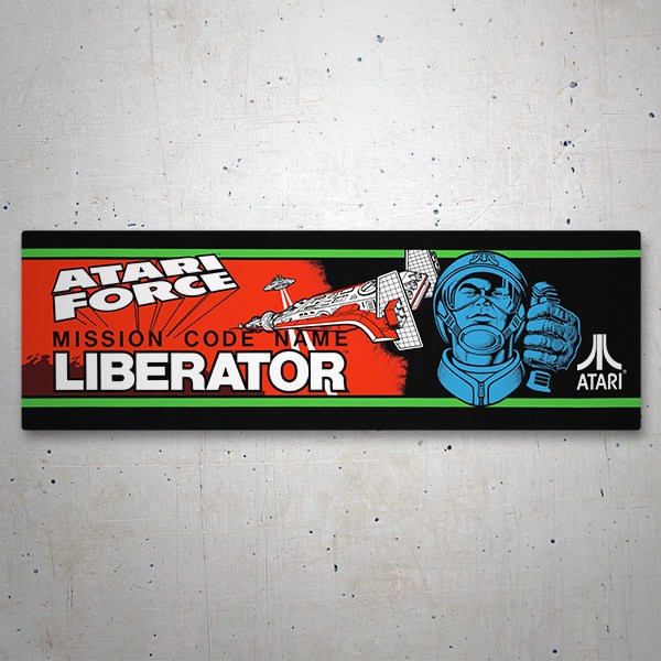 Adesivi per Auto e Moto: Liberator Atari Force