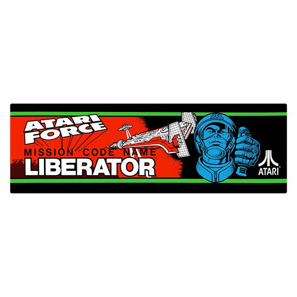 Adesivi per Auto e Moto: Liberator Atari Force