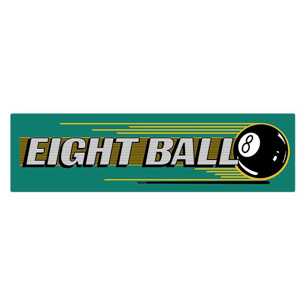 Adesivi per Auto e Moto: Eight Ball