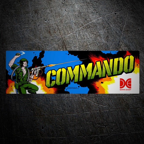 Adesivi per Auto e Moto: Commando