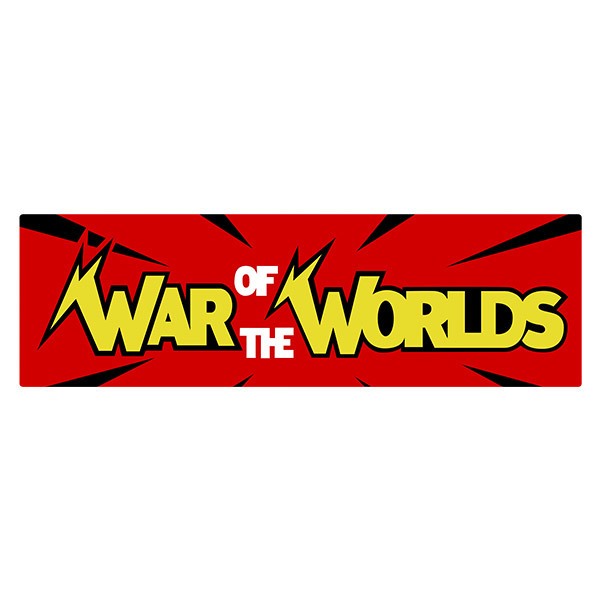 Adesivi per Auto e Moto: War of the Worlds