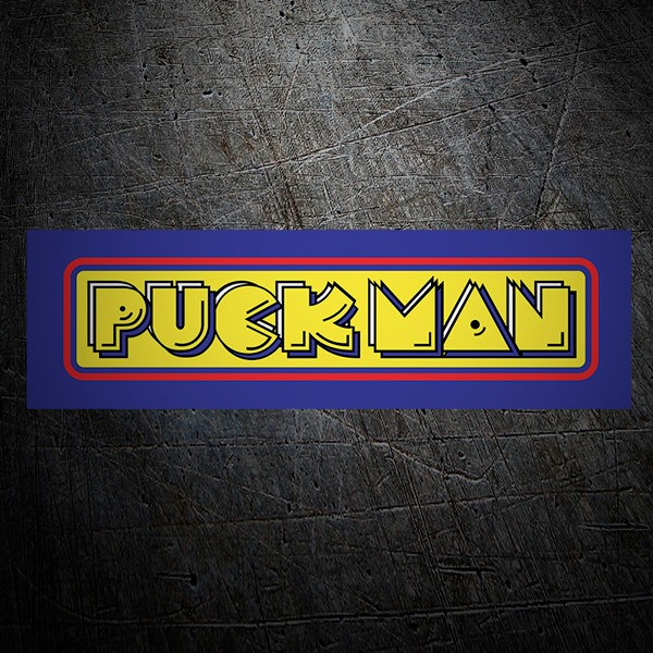 Adesivi per Auto e Moto: Puck Man