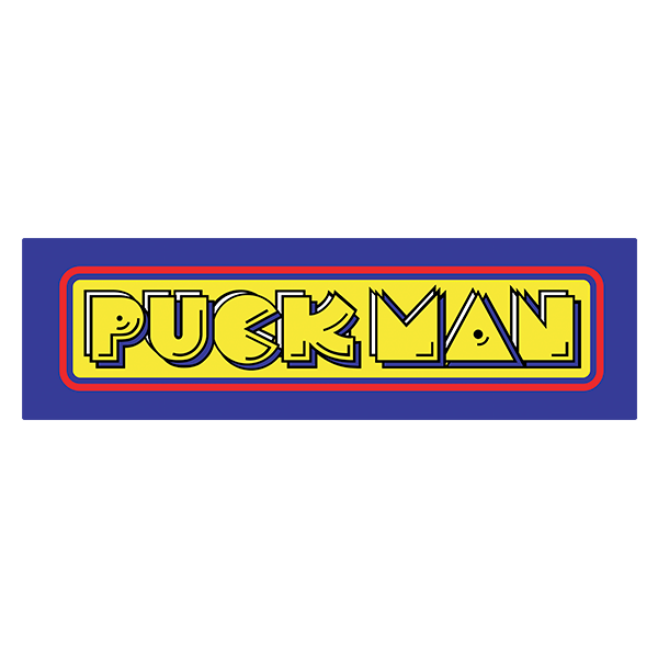 Adesivi per Auto e Moto: Puck Man
