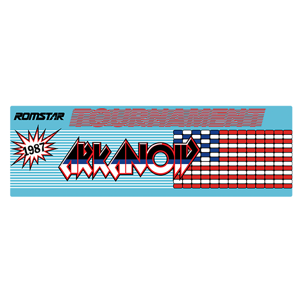 Adesivi per Auto e Moto: Arkanoid 1987