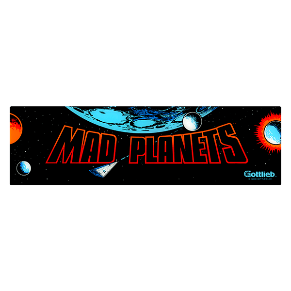 Adesivi per Auto e Moto: Mad Planets