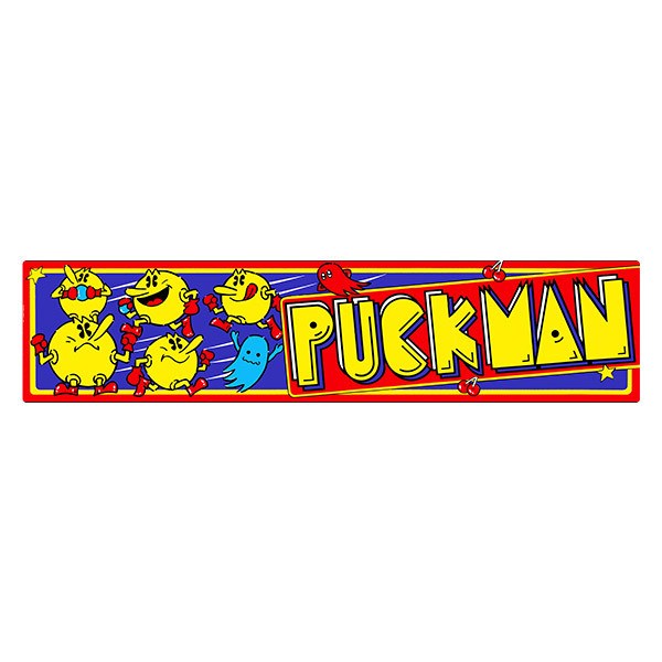 Adesivi per Auto e Moto: Puck Man II