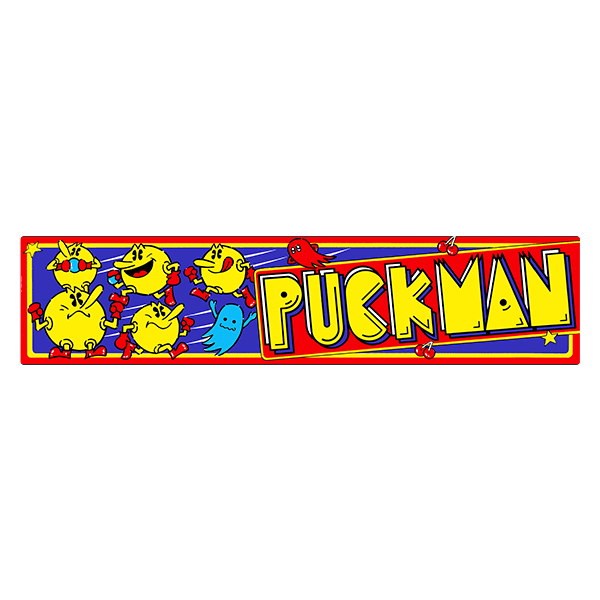Adesivi per Auto e Moto: Puck Man II
