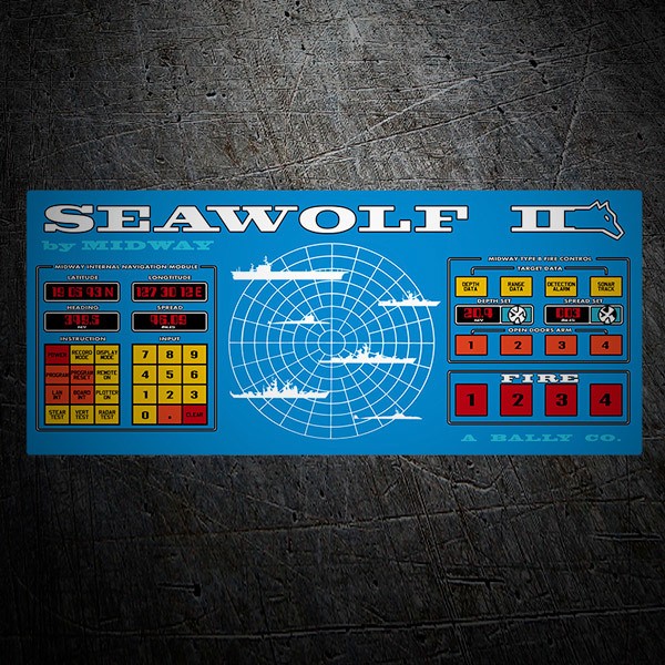 Adesivi per Auto e Moto: Seawolf II