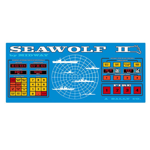 Adesivi per Auto e Moto: Seawolf II