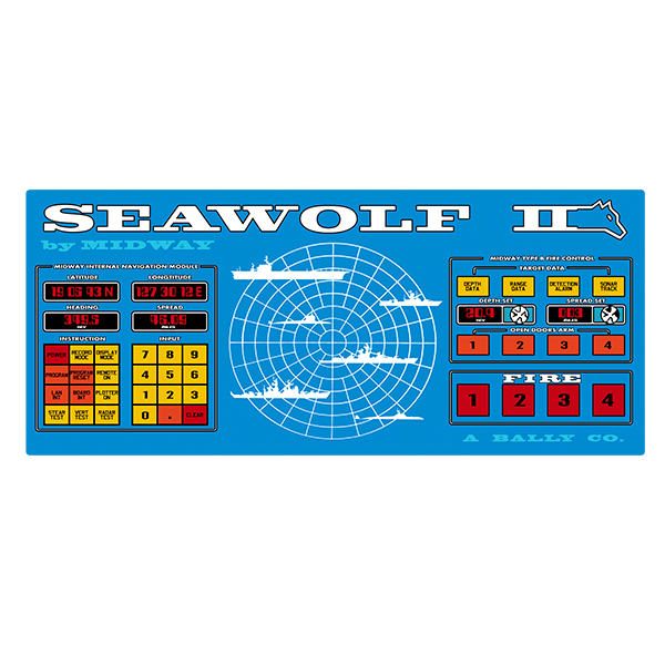 Adesivi per Auto e Moto: Seawolf II