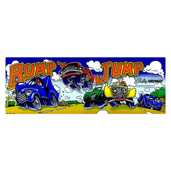 Adesivi per Auto e Moto: Bump Jump II