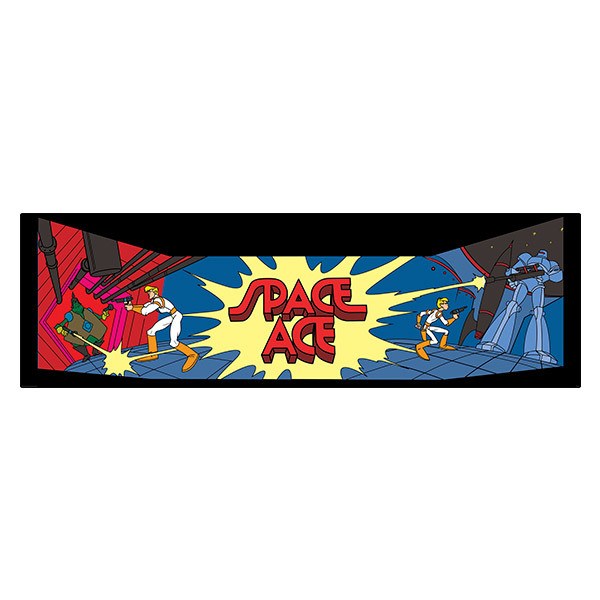 Adesivi per Auto e Moto: Space Ace