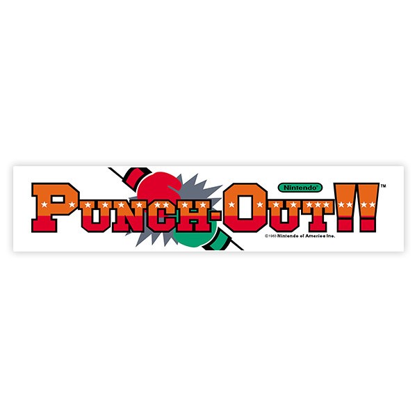 Adesivi per Auto e Moto: Punch-Out!!