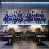 Adesivi Murali: Pranzo in Hollywood 2024 15