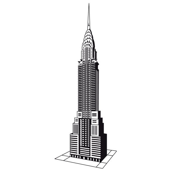 Adesivi Murali: Chrysler Building