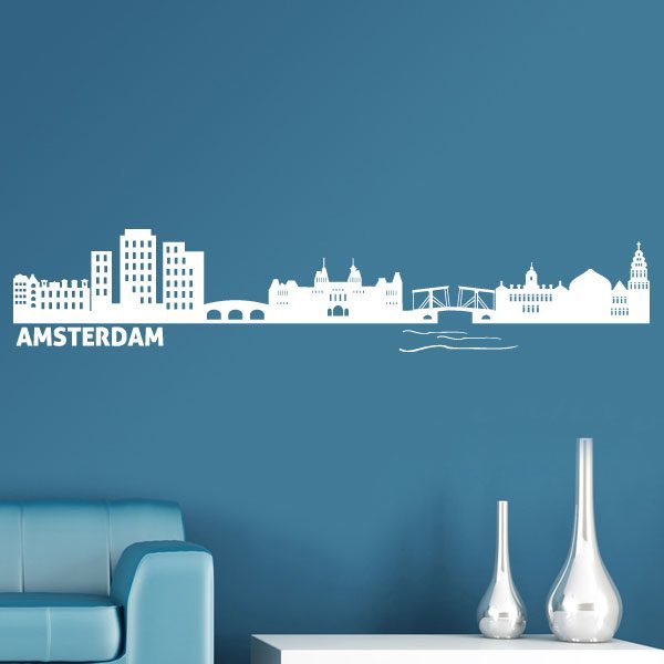 Adesivi Murali: Skyline Amsterdam