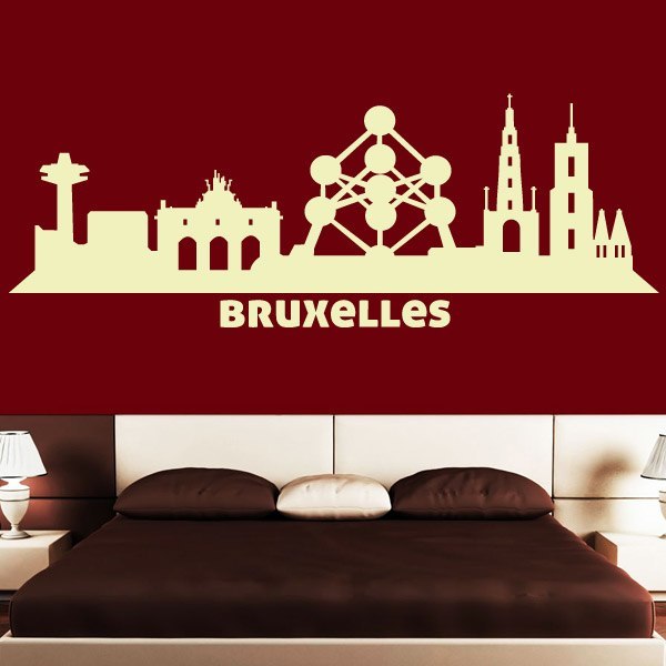 Adesivi Murali: Skyline di Bruxelles