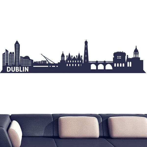 Adesivi Murali: Dublino Skyline