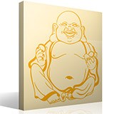 Adesivi Murali: Hotei, ridendo Buddha 3